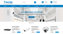 Desktop Screenshot of kamery-vivotek.cz